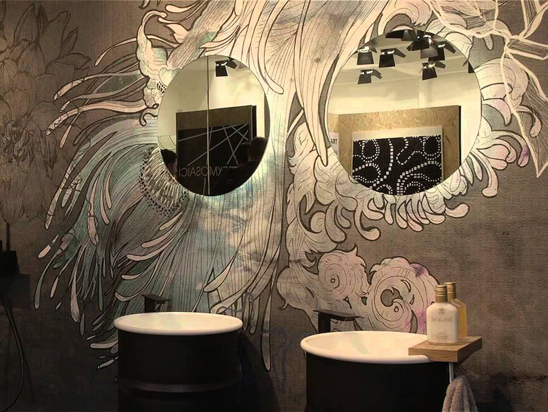 Carta da parati Wall&Decò di design moderno disponibile presso Arredosalaria a Roma.