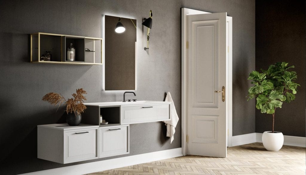 Arredo bagno: Puntotre collezione Roma