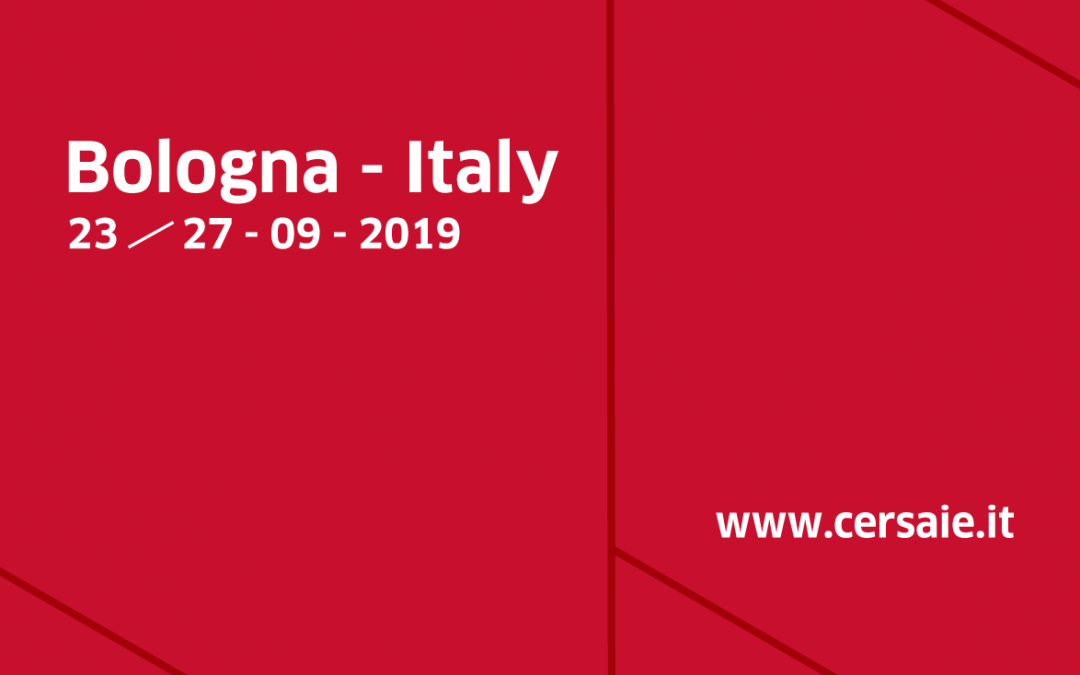 Cersaie 2019: 23-27 settembre appuntamento al Salone Internazionale della Ceramica per l’Architettura e dell’Arredobagno