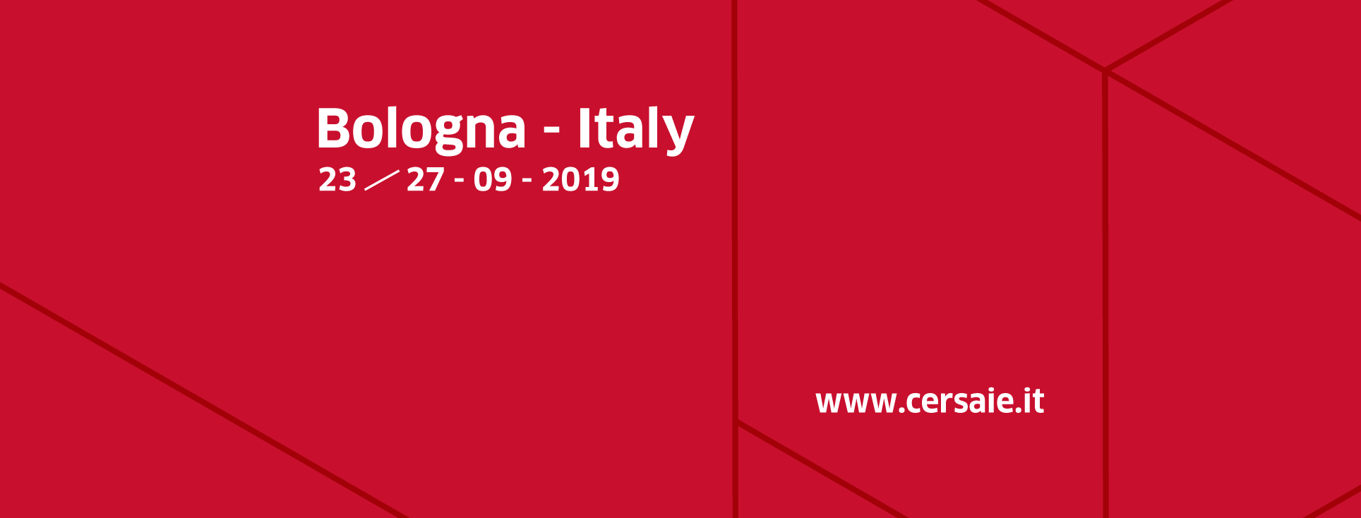 Cersaie 2019: 23-27 settembre appuntamento al Salone Internazionale della Ceramica per l’Architettura e dell’Arredobagno