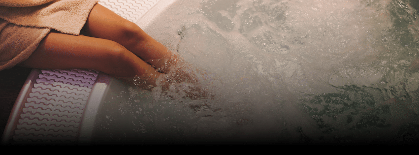 Una Jacuzzi da interno