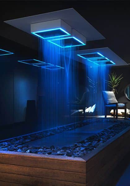 Un box doccia di Gessi di design